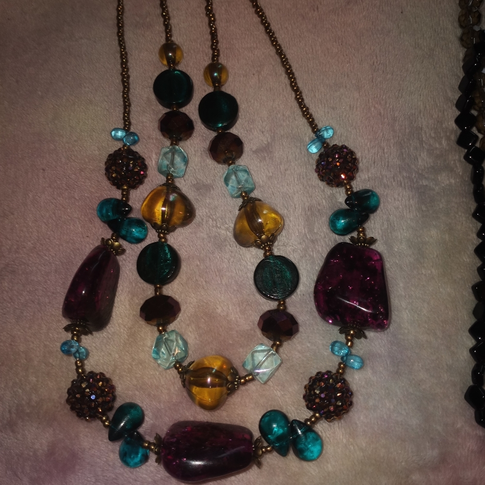 💕5 for 25$ 5 Piece Jewelry Necklace Beaded Bundle - Picture 9 of 13